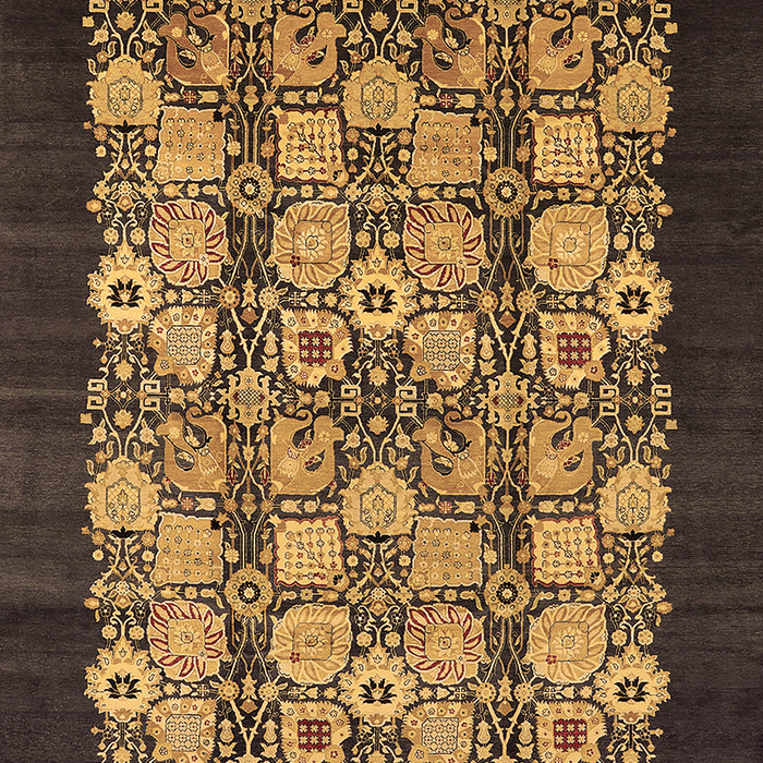 Oriental Brown Industrial Rug, urb763brn
