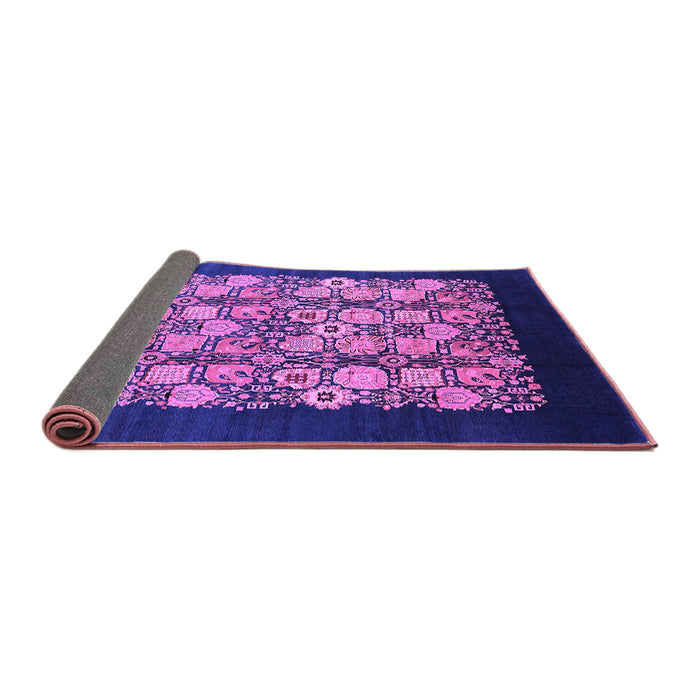 Sideview of Oriental Purple Industrial Rug, urb763pur