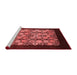 Industrial Red Washable Rugs