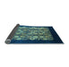 Sideview of Oriental Light Blue Industrial Rug, urb763lblu