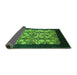 Sideview of Oriental Green Industrial Rug, urb763grn