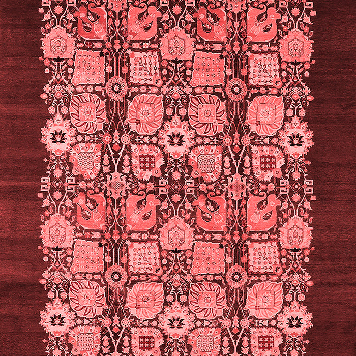 Oriental Red Industrial Area Rugs