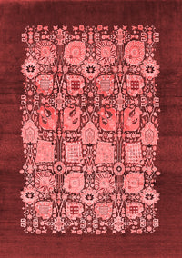 Oriental Red Industrial Rug, urb764red