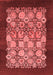 Oriental Red Industrial Area Rugs