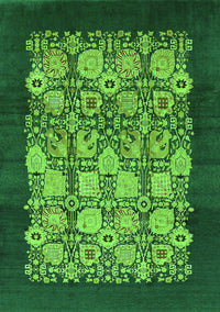 Oriental Green Industrial Rug, urb764grn