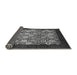 Sideview of Oriental Gray Industrial Rug, urb764gry