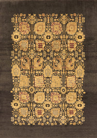 Oriental Brown Industrial Rug, urb764brn