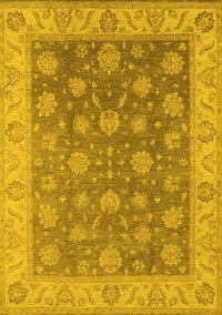 Oriental Yellow Traditional Rug, urb765yw