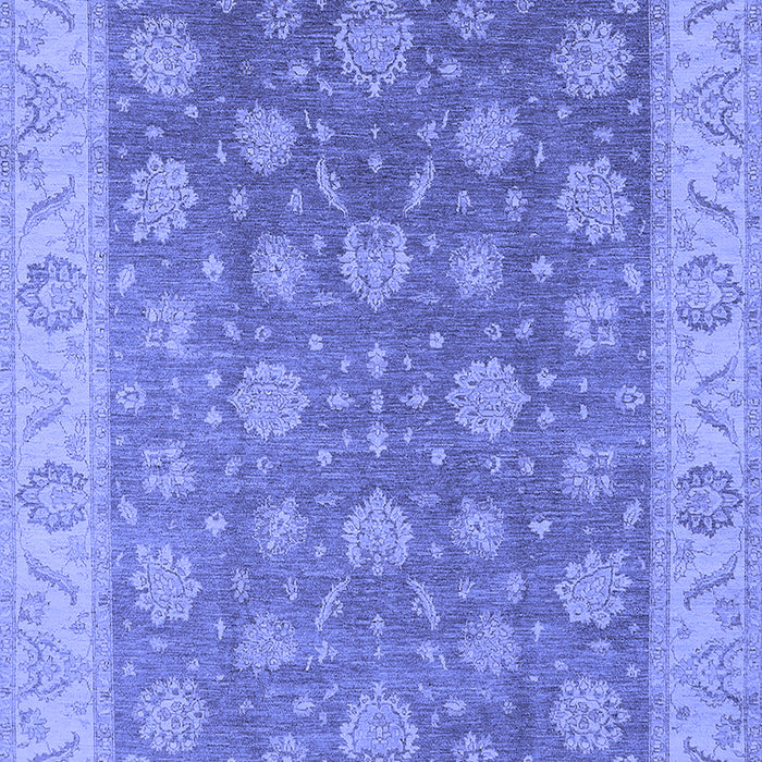 Oriental Blue Traditional Rug, urb765blu