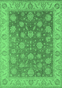 Oriental Emerald Green Traditional Rug, urb765emgrn