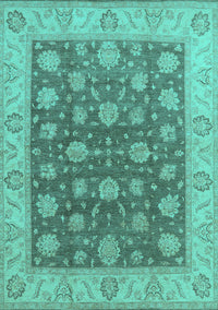 Oriental Turquoise Traditional Rug, urb766turq