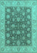 Oriental Turquoise Traditional Rug, urb766turq
