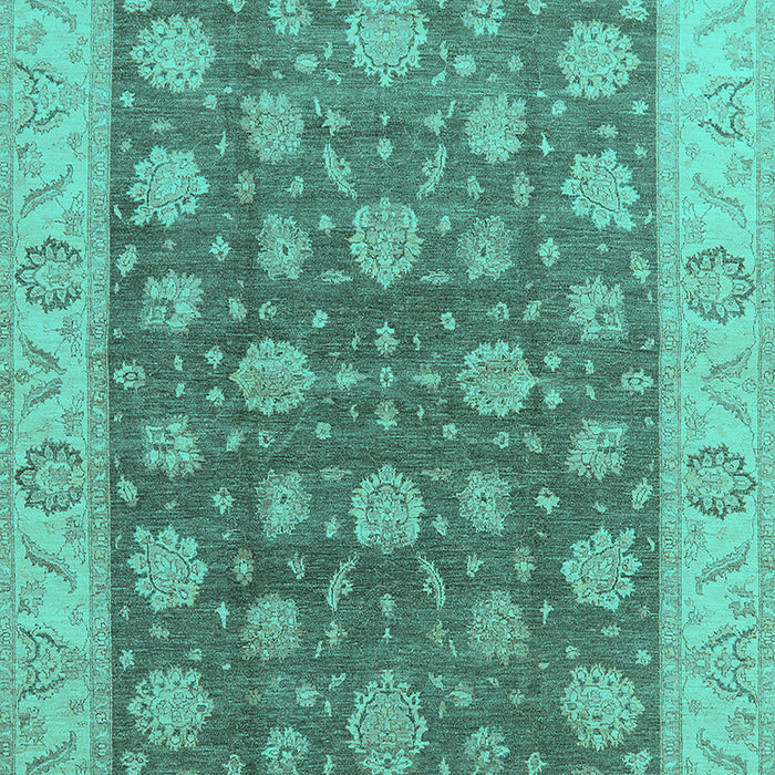 Oriental Turquoise Traditional Rug, urb766turq