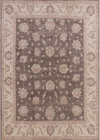 Machine Washable Industrial Modern Tan Brown Rug, wshurb766