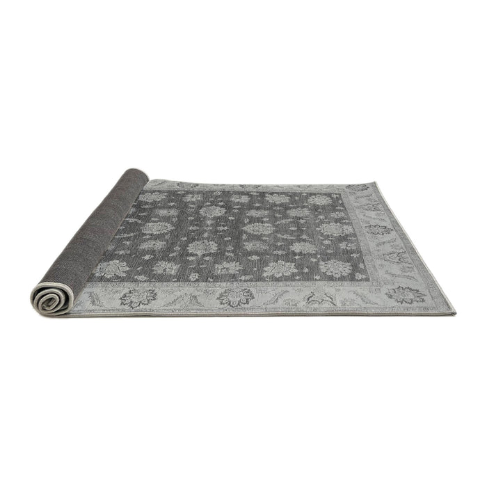 Sideview of Oriental Gray Traditional Rug, urb766gry