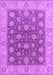 Oriental Purple Traditional Rug, urb766pur