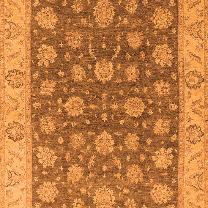 Oriental Orange Traditional Rug, urb766org