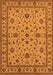 Machine Washable Oriental Orange Industrial Area Rugs, wshurb767org