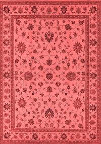 Oriental Red Industrial Rug, urb767red