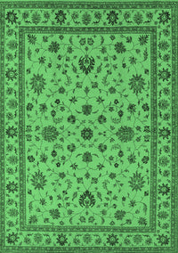 Oriental Emerald Green Industrial Rug, urb767emgrn