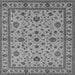 Square Oriental Gray Industrial Rug, urb767gry