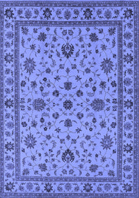 Oriental Blue Industrial Rug, urb767blu