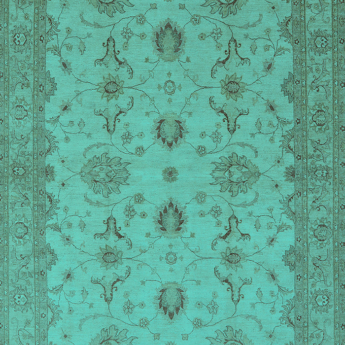 Oriental Turquoise Traditional Rug, urb768turq