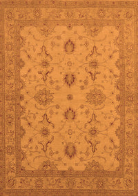 Oriental Orange Traditional Rug, urb768org