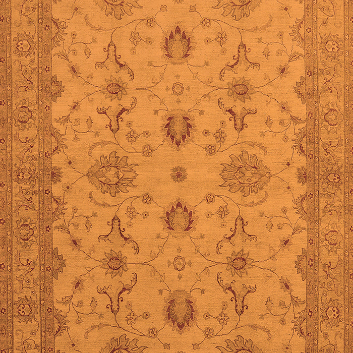 Oriental Orange Traditional Rug, urb768org