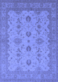 Oriental Blue Traditional Rug, urb768blu