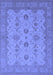 Oriental Blue Traditional Rug, urb768blu