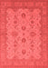 Oriental Red Traditional Area Rugs