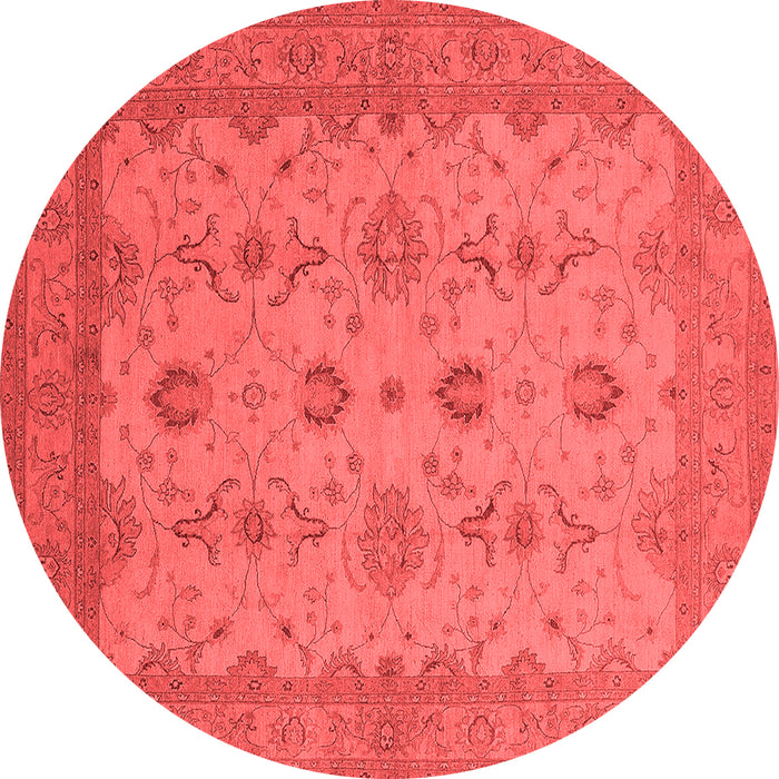 Machine Washable Oriental Red Traditional Rug, wshurb768red