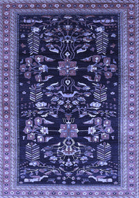 Oriental Blue Industrial Rug, urb769blu