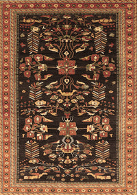 Oriental Brown Industrial Rug, urb769brn