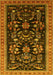 Oriental Yellow Industrial Rug, urb769yw