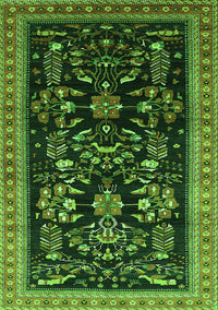 Oriental Green Industrial Rug, urb769grn