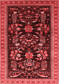 Oriental Red Industrial Rug, urb769red