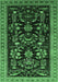 Oriental Emerald Green Industrial Rug, urb769emgrn