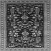 Square Oriental Gray Industrial Rug, urb769gry