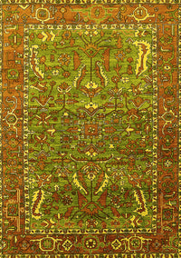 Animal Yellow Traditional Rug, urb770yw