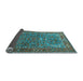 Sideview of Animal Light Blue Traditional Rug, urb770lblu