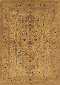 Oriental Brown Traditional Rug, urb771brn