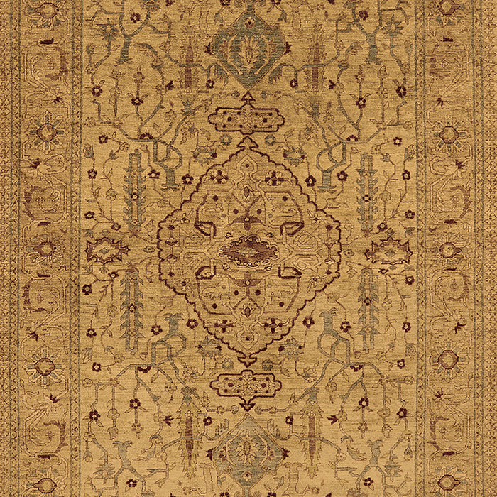 Oriental Brown Traditional Rug, urb771brn
