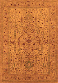 Oriental Orange Traditional Rug, urb771org
