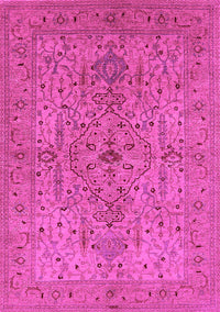 Oriental Pink Traditional Rug, urb771pnk
