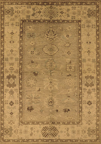 Oriental Brown Traditional Rug, urb772brn