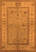 Oriental Orange Traditional Rug, urb772org