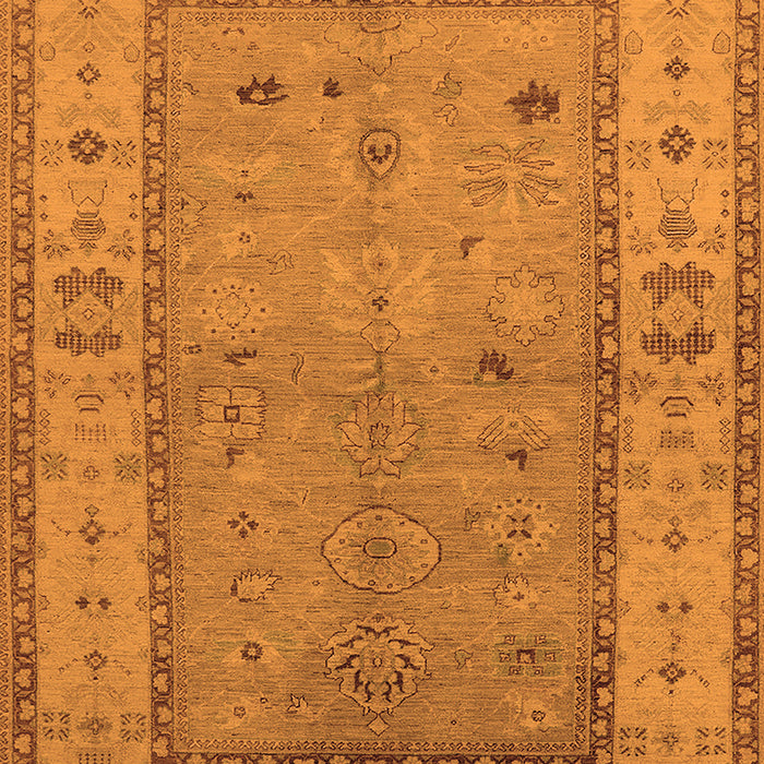 Oriental Orange Traditional Rug, urb772org