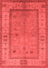 Oriental Red Traditional Area Rugs
